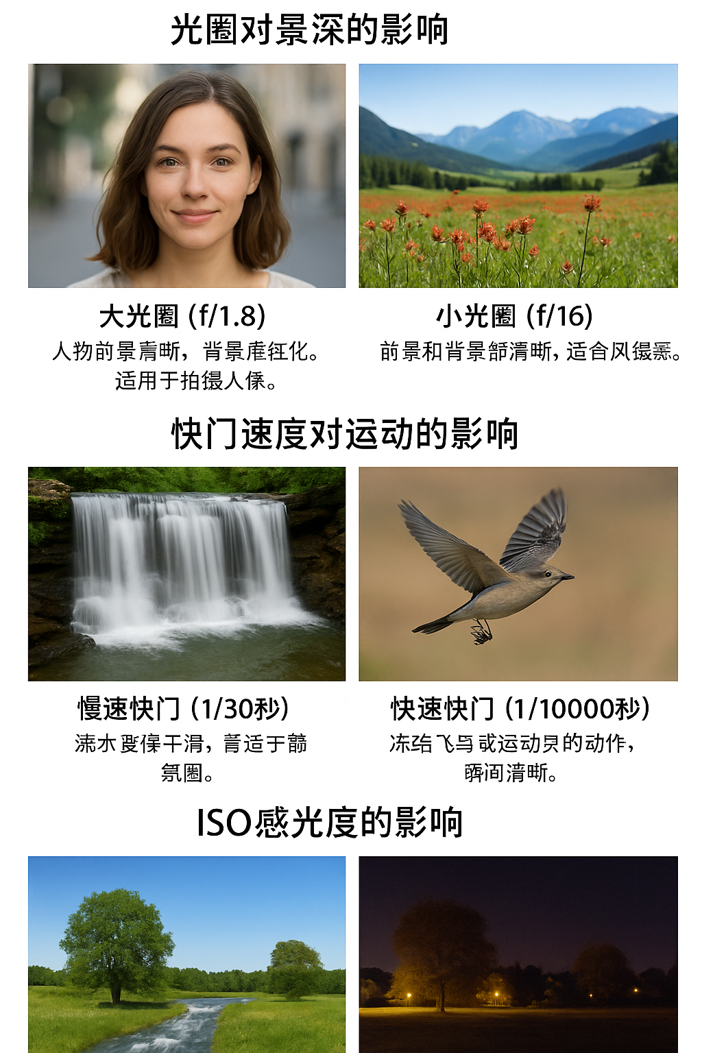 摄影三要素教程